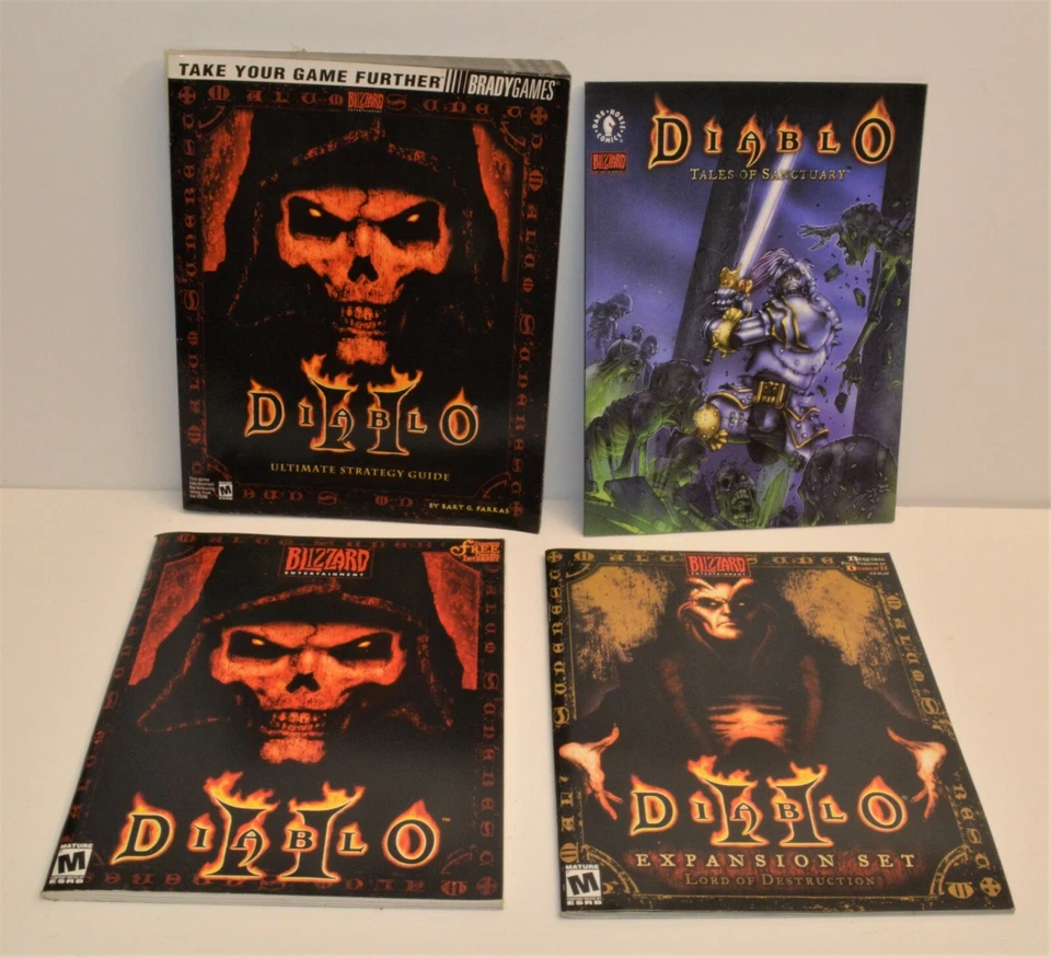 Diablo Blizzard Guida Strategica Ultima E Libri Di Gioco Scegli Il Tuo - Immagine 1 di 1