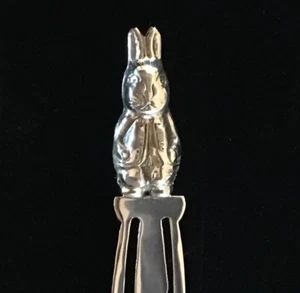 Peter Rabbit Bookmark Sterling Silver Beatrix Potter Reading Collectable gift - Picture 1 of 8
