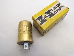 NORS 1955-75 Ford Mercury Galaxie Fairlane 12V 3-Prong Flasher NOS Tung-Sol 550 - Foto 1 di 7