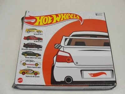 HOT WHEELS JAPONÉS 6 COCHES MULTI-PACK HONDA CR-X MAZDA RX-7 NISSAN 300ZZ SUBARU * Foto 1 de 4