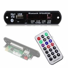 Wireless Bluetooth MP3 WMA Decoder Board Car Audio FM Radio Module Controller