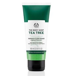 ❤ The Body Shop Tea Tree Oil Squeeky Clean Scrub 3.3 oz ❤