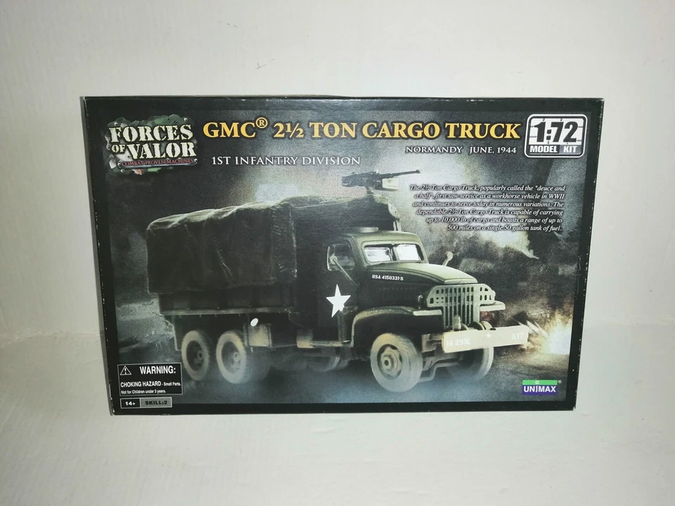 UNIMAX 1/72 KIT MONTAGGIO GMC TON CARGO TRUCK REF.87014 - Immagine 1 di 1