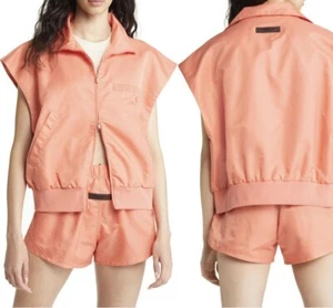 Fear of God Essentials Full Zip Nylon Running Vest size Smal - Picture 1 of 6