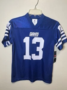Odell Beckham Jr Jersey Youth L Blue New York Football Giants NFL Team Apparel - Picture 1 of 9