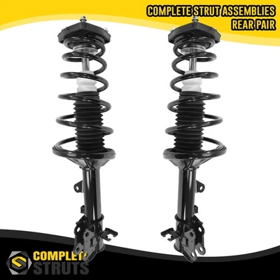 Rear Pair Complete Struts & Coil Spring Assemblies for 2004-2009 Kia Spectra - Image 1 of 4