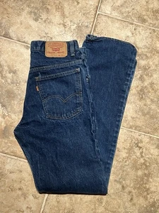 Vtg Levi’s 519 0217 Jeans 80s Orange Tab USA Made Men 32x34 - Picture 1 of 7