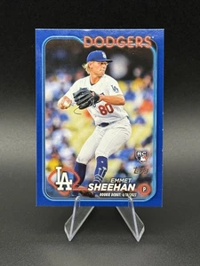 Emmet Sheehan RC 2023 Topps Serie 1 Royal Blue parallelo #283 Dodgers vendita al dettaglio - Foto 1 di 6