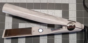 TYME Iron Pro 2-in-1 Lockenstab Glätteisen 5 Heizstufen Marmor Grau Weiß - Bild 1 von 10