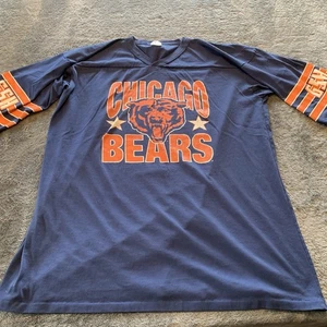 Vintage Chicago Bears Single Stitch Jersey T-Shirt Gr. 2XLT 80er klassisch dünn blau USA - Bild 1 von 14