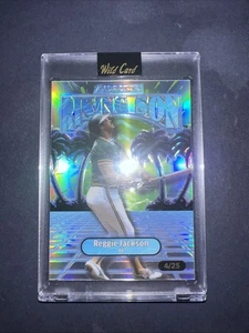 2024 Wild Card Alumination Reggie Jackson Rising Son 4/25 Encased - Picture 1 of 4
