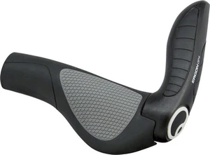 Ergon GP4 Grips - Black/Gray, Lock-On, Small - Picture 1 of 1