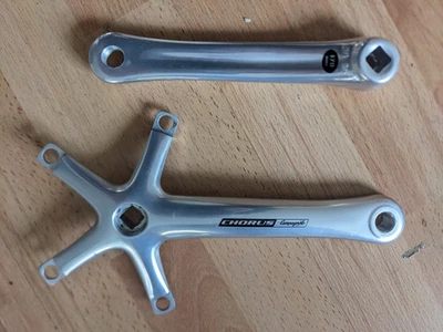 Campagnolo Chorus crankset crank arms 170 square taper - look barely used - Image 1 of 4