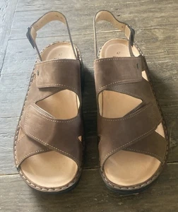 Finn Comfort Toro 2 Strap Sandals Size 12.5 Men Color Brown Brand New with Box! - Picture 1 of 7