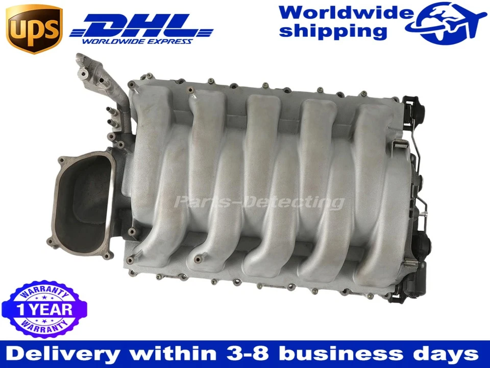 进气歧管进气口适用于 2007 - 2011 奥迪 S6 C6 5.2 FSI V10 07L133185M — 第 1/4 张图片