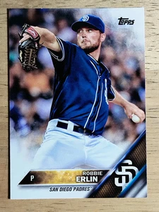 2016 Topps #473 Robbie Erlin - Picture 1 of 2