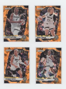 Lote del equipo Chicago Sky 2024 Prizm WNBA Orange Ice Prizms - Imagen 1 de 5