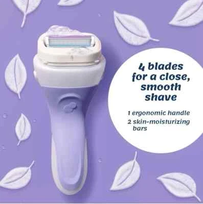 SCHICK INTUITION PURE NOURISHMENT COCONUT MILK & ALMOND 30 REFILL 1 HANDLE NWOB