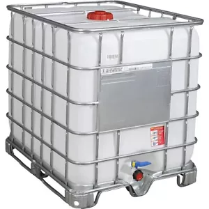 IBC Wasserbehälter 1000l 1000 Liter Regentonne Wassertank Wassertonne Container - Bild 1 von 1