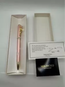 Bolígrafo Mikimoto Edición Limitada Sakura Motivo Flor de Cerezo con Perla - Imagen 1 de 8