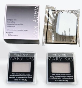 Mary Kay Sheer Mineral Pressed Powder Bronze 2 Lots - Picture 1 of 1