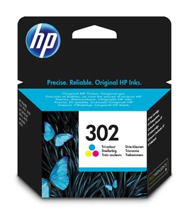 Original HP 302 F6U65AE Tri-Colour Tintenpatrone MHD 2019 - Bild 1 von 1