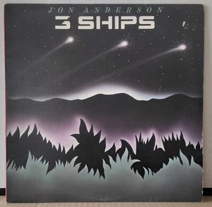 JON ANDERSON (YES) - 3 SHIPS ELEKTRA 60469.1 AUS 1985 LP - Picture 1 of 3
