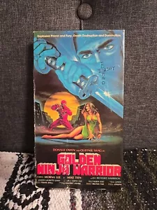 Golden Ninja Warrior VHS - Martial Arts - VERY RARE & OOP - Picture 1 of 6