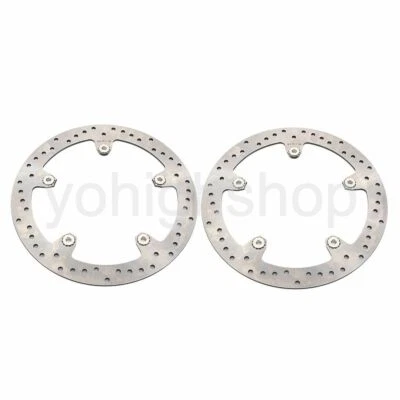 Front Brake Discs Rotors for BMW K1200 RS 2001-2004 S K40 2005-2008 GT K41 03-06 - Image 1 of 3