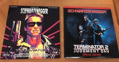 TERMINATOR 1 / TERMINATOR 2 JUDGEMENT DAY SPECIAL EDITION LASERDISC BUNDLE MINT - Image 1 of 4