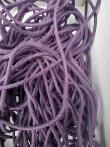 Runde Schnürsenkel lila versch. Längen ca.4 mm dick Schuhsenkel   - Bild 1 von 1