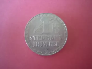 1950 Austria St. Stephens Cathedral 1 One Groschen Token Coin - Picture 1 of 2