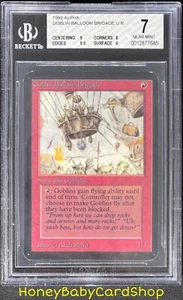 MTG Limited Edition Alpha 1993 Goblin Balloon Brigade BGS 7.0 NM 93/94 - Picture 1 of 6