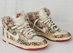 nike floral high tops