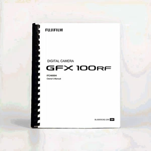 Owners Manual for Fujifilm GFX 100RF Camera - Picture 1 of 1