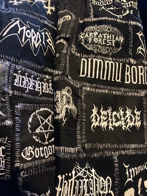 Lot Black Metal Patches X20 crust punk, death metal, dsbm, goth, - Image 1 of 2