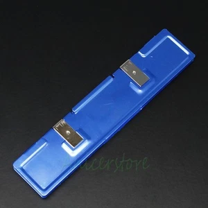 10X Aluminium Heatsink Shim Spreader For DDR DDR2 DDR3 RAM Memory Cooling BLUE - Picture 1 of 4