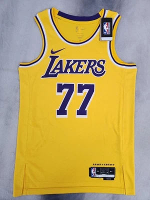 Nike Los Angeles Lakers Luka Doncic Icon Edition Swingman Jersey Men's Medium