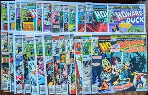 🔑 HOWARD THE DUCK 1-33 FULL RUN 1st App Of KISS! Marvel Read Description - Picture 1 of 17