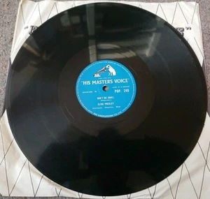 Elvis Presley 78rpm-Hound Dog / Don't be Cruel 10" Shellac 1956 HMV POP.249 VG - Bild 1 von 4