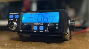 President Ronald 10/11/12 Meter Radio / Bluetooth Microphone - Picture 1 of 6