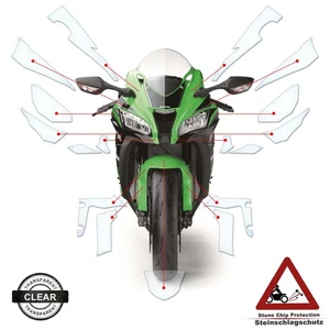 Lackschutzfolie passend für Kawasaki ZX10R 2016-2020 klar - Bild 1 von 6