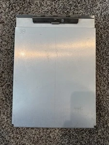 Vintage Aluminum Police Clipboard Very Nice Opens 2 Ways Back Compartment Rare - Picture 1 of 14