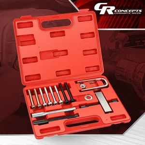 Juego removedor de compresor extractor de placa de bloqueo de volante de automóvil para camiones ligeros SUV - Imagen 1 de 5