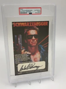 ARNOLD BLACKEGGER PSA AUTO autentico poster firmato 5x7" stampa THE TERMINATOR - Foto 1 di 8