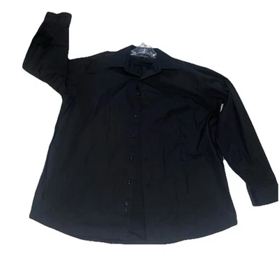 Covington Hombre Camisas Negro Grande 16-16 1/2 34-35 Foto 1 de 3