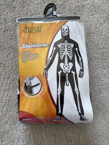 Esqueleto Sucio Adulto Broma Travieso Disfraz ESQUELEBANO NOP Nuevo Para Fiesta de Halloween - Imagen 1 de 3