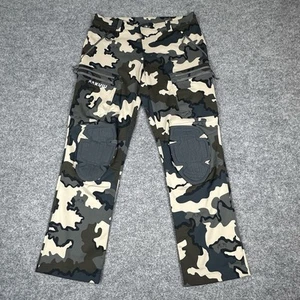 KUIU Alpine Pant Mens 38 Vias Camo Packable Mid Weight Hip Vents Knee Pads Hunt - Afbeelding 1 van 16