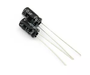 50 Stck. 10uF 50 V 105°C Radialer Elektrolytkondensator 4*7 mm - Bild 1 von 1