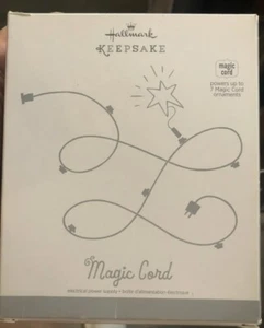 NEW Hallmark Keepsake Magic Cord Power Supply Power Up To 7 Magic Cord Ornaments - Picture 1 of 2